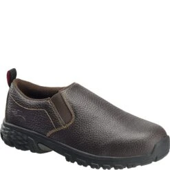 Avenger Men's Flight SD Safety Slip On Shoes - Brown