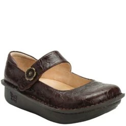 Alegria Women's Paloma Mary Jane Casual Shoes - Flutter Choco -Elliotts Boots Shop AAPAL 275 5