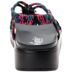 Alegria Women's Roz Vegan Strappy Sandals - Get Away Black 9 Alegria Women's Roz Vegan Strappy Sandals - Get Away Black -Elliotts Boots Shop AAROZ 951 3