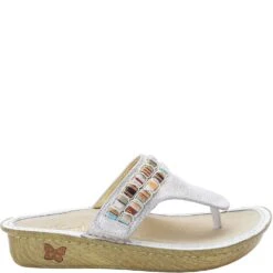 Alegria Women's Vanessa Thong Sandals - Gold -Elliotts Boots Shop AAVAN 261 2