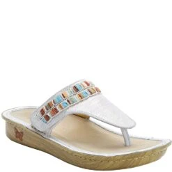 Alegria Women's Vanessa Thong Sandals - Gold -Elliotts Boots Shop AAVAN 261 5