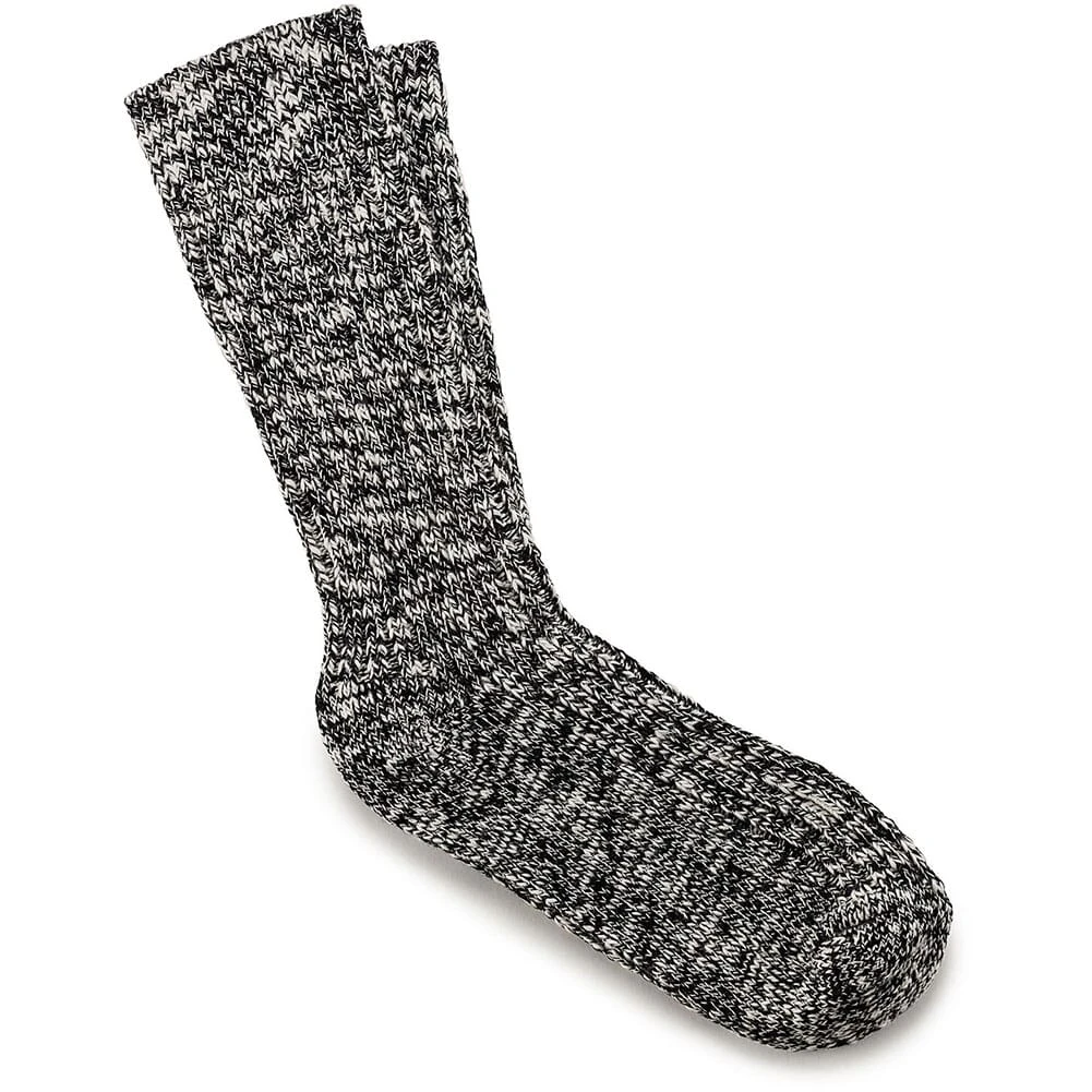 Birkenstock Women's Cotton Slub Sock - Black/Grey 2 Birkenstock Women's Cotton Slub Sock - Black/Grey - Image 2