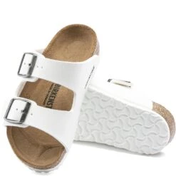 Birkenstock Arizona Kids Birko-Flor Sandals - White