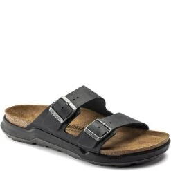 Birkenstock Men's Arizona Rugged Sandals - Black