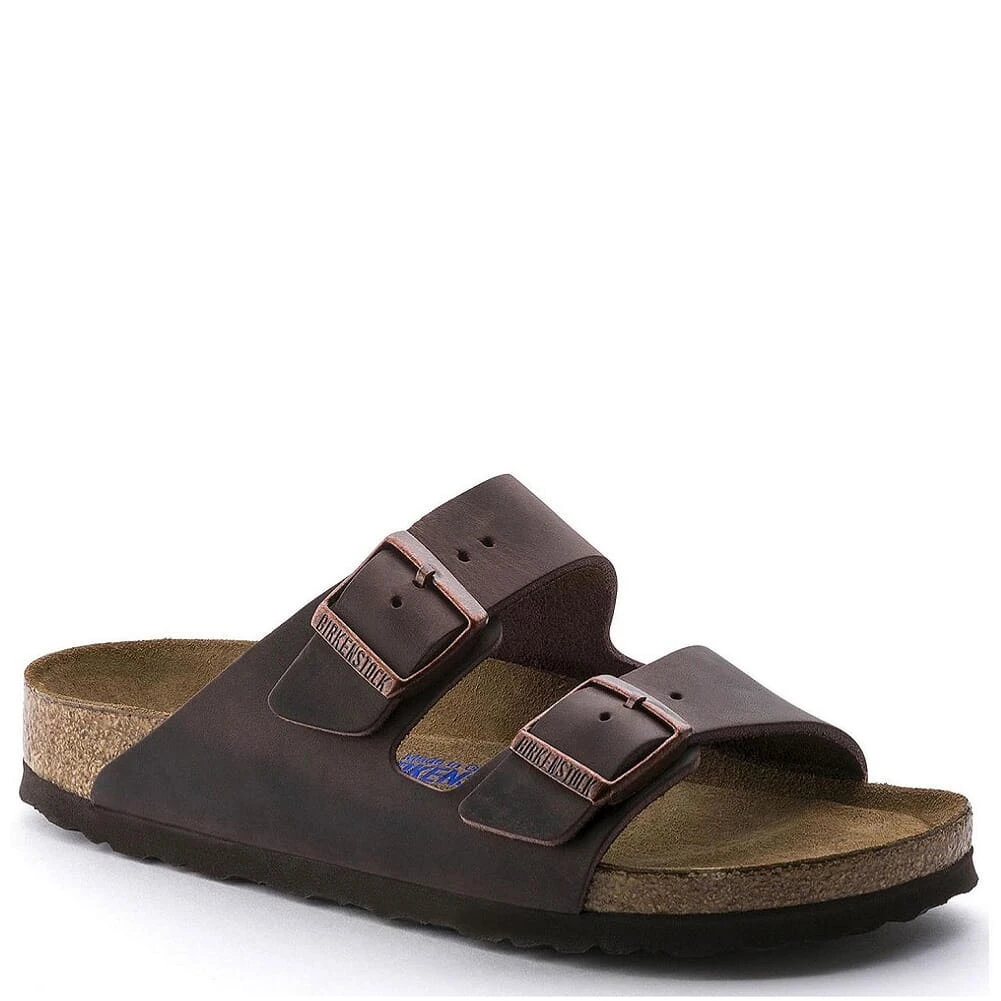 Birkenstock Men's Arizona Sandals - Habana Oiled 1 Birkenstock Men's Arizona Sandals - Habana Oiled