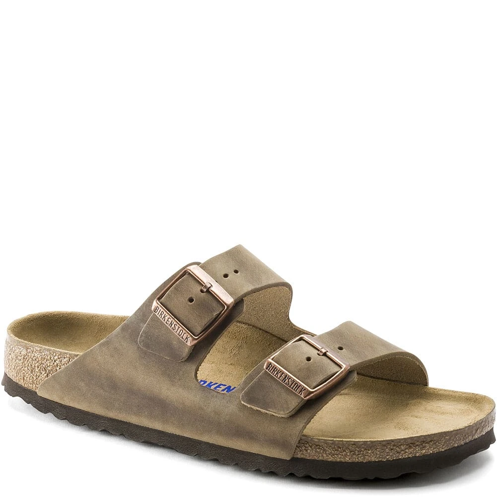 Birkenstock Unisex Arizona Soft Footbed Slides - Tobacco 2 Birkenstock Unisex Arizona Soft Footbed Slides - Tobacco - Image 2
