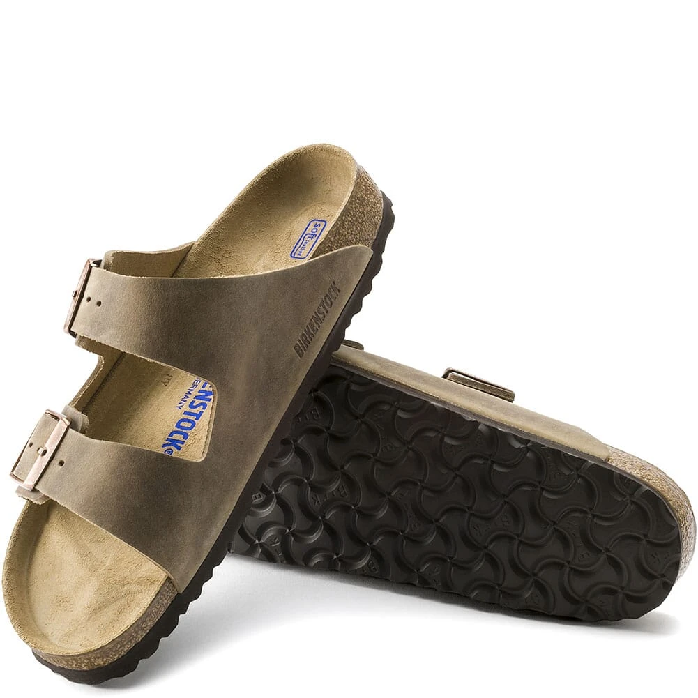 Birkenstock Unisex Arizona Soft Footbed Slides - Tobacco 1 Birkenstock Unisex Arizona Soft Footbed Slides - Tobacco