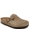 Birkenstock Men's Boston Casual Slides - Taupe