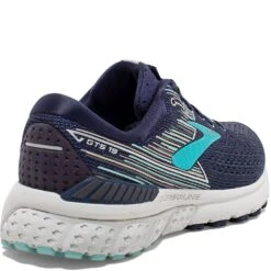 Brooks Women's Adrenaline GTS 19 Athletic Shoes - Navy -Elliotts Boots Shop BR120284 450 3