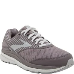 Brooks Women's Addiction Walker Suede Athletic Shoes - Shark/Alloy -Elliotts Boots Shop BR120308 094 5