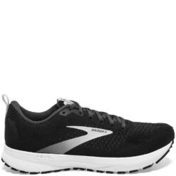 Brooks Women's Revel 4 Running Shoes - Black/Oyster/Silver -Elliotts Boots Shop BR120337 063 2