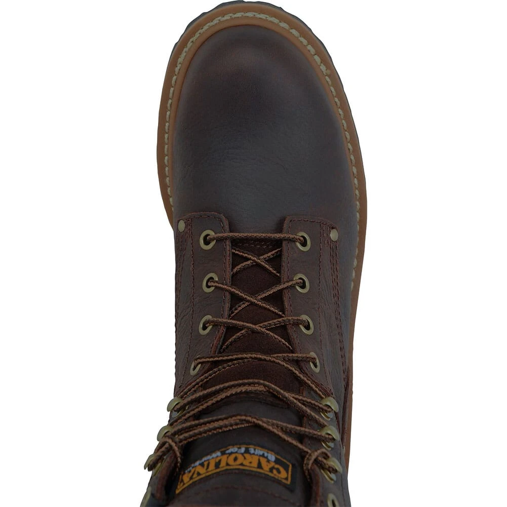 Carolina Women's EH Safety ST Loggers - Dark Brown 4 Carolina Women's EH Safety ST Loggers - Dark Brown - Image 4
