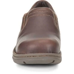 Carolina Men's BLVD 2.0 Safety Slip Ons - Brown -Elliotts Boots Shop CA5562 5