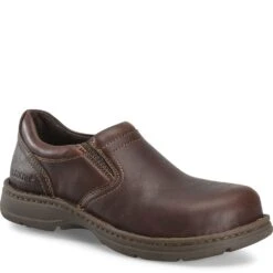 Carolina Men's BLVD 2.0 Safety Slip Ons - Brown -Elliotts Boots Shop CA5562 6