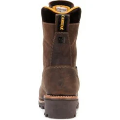 Carolina Men's 8IN WP Work Logger - Gaucho -Elliotts Boots Shop CA7022 4