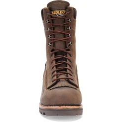 Carolina Men's 8IN WP Work Logger - Gaucho -Elliotts Boots Shop CA7022 5