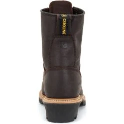 Carolina Men's Plain Toe Work Loggers - Briar 11 Carolina Men's Plain Toe Work Loggers - Briar -Elliotts Boots Shop CA821 4