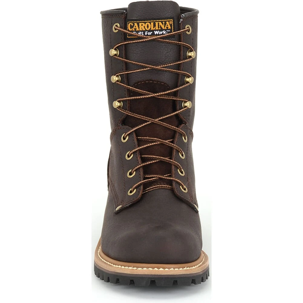 Carolina Men's Plain Toe Work Loggers - Briar 6 Carolina Men's Plain Toe Work Loggers - Briar - Image 6