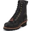 Chippewa Men's Baldoor Safety Loggers - Black
