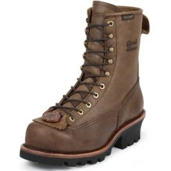 Chippewa Men's Paladin WP Safety Loggers - Bay Apache