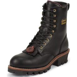 Chippewa Women's Waterproof Safety Loggers - Black