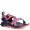 Chaco Kids Z1 Ecotread Sandals - Penny Coral
