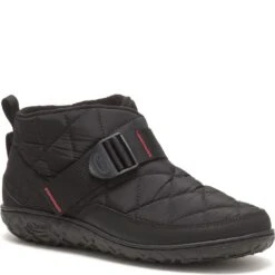 Chaco Men's Ramble Puff Casual Slippers - Black -Elliotts Boots Shop CUJCH107471 3