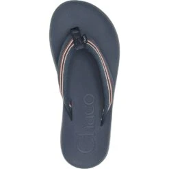 Chaco Men's Chillos Flip Flops - Sadie Navy -Elliotts Boots Shop CUJCH108039 4