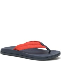 Chaco Men's Chillios Flip Flops - Tube Spicy Orange -Elliotts Boots Shop CUJCH108447 3