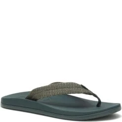 Chaco Men's Chillios Flip Flops - Tube Fret Scarab -Elliotts Boots Shop CUJCH108449 3