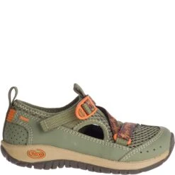 Chaco Kid's Odyssey Sandals - Lichen -Elliotts Boots Shop CUJCH180288 2