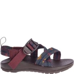 Chaco Little Kid's Z/1 Ecotread Sandals - Ohkurr Navy -Elliotts Boots Shop CUJCH180293 2
