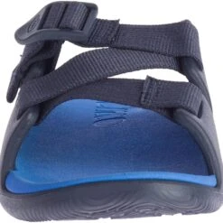 Chaco Big Kid's Chillos Slides - Active Blue -Elliotts Boots Shop CUJCH180313 5