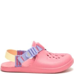 Chaco Kid's Chillios Clogs - Rose -Elliotts Boots Shop CUJCH180362 2