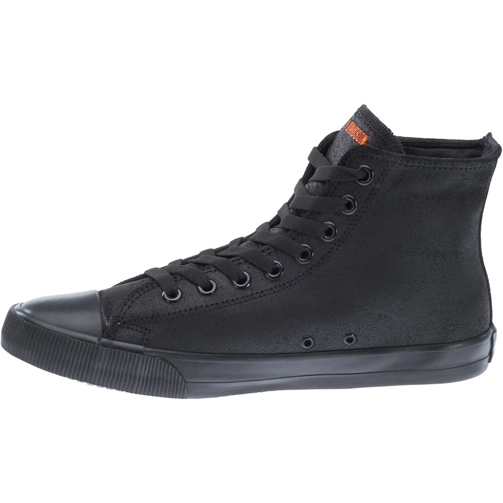 Harley Davidson Men's Baxter Casual Shoes - Black/ Orange 1 Harley Davidson Men's Baxter Casual Shoes - Black/ Orange