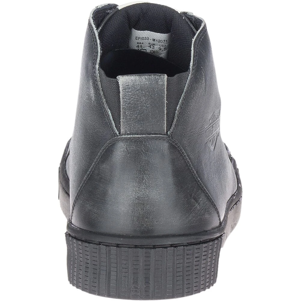 Harley Davidson Men's Barren Casual Sneakers - Black 4 Harley Davidson Men's Barren Casual Sneakers - Black - Image 4