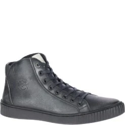 Harley Davidson Men's Barren Casual Sneakers - Black 13 Harley Davidson Men's Barren Casual Sneakers - Black -Elliotts Boots Shop D93664 6