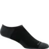 Darn Tough Men's Topless Solid No Show Hidden Socks - Black