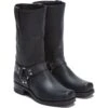 Frye Men's Harness Motorcycle Boots - Black