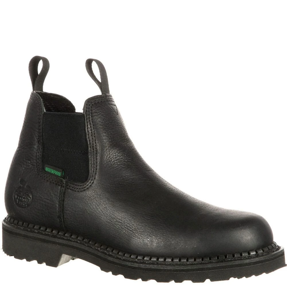 Georgia Giant Men's High Romeo Casual Shoes - Black 1 Georgia Giant Men's High Romeo Casual Shoes - Black