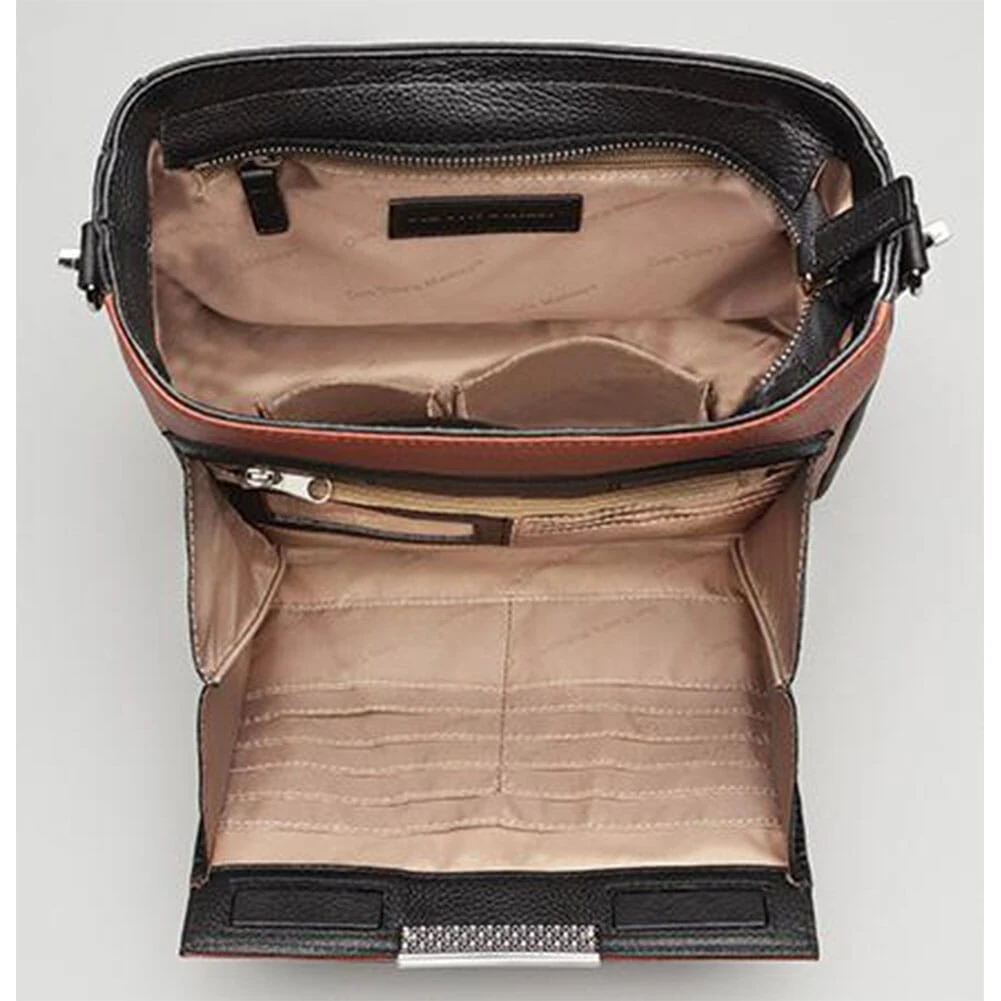 Gun Tote'n Mamas Women's Slim Cross Body Purse - Cinnamon/Black 1 Gun Tote'n Mamas Women's Slim Cross Body Purse - Cinnamon/Black