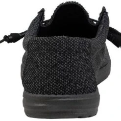 Hey Dude Men's Wally Sox Micro Casual Shoes - Black -Elliotts Boots Shop HD150204942 2