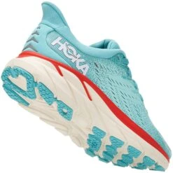 Hoka One One Women's Clifton 8 Athletic Shoes - Aquarelle -Elliotts Boots Shop HK1119394 AEBL 3