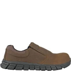 Hoss Men's Slipknot Safety Shoes - Brown -Elliotts Boots Shop HO30202 2