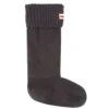Hunter Women's Half Cardigan Stitch Boot Socks - Dark Slate
