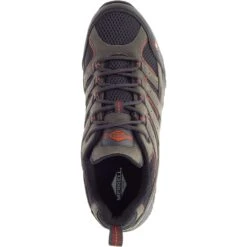 Merrell Men's Moab Vertex Vent Safety Shoes - Pewter -Elliotts Boots Shop J11121 3