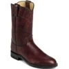 Men's 10IN Classic Western Justin Ropers - Dark Brown
