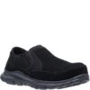 Hytest Women's Steel Toe Slip Ons - Black