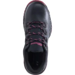 Hytest Women's Footrests 2.0 Pivot Safety Shoes - Black/Berry -Elliotts Boots Shop K27080 4