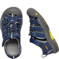KEEN Big Kids Newport H2 Sandals - Blue Depths/Gargoyle 12 KEEN Big Kids Newport H2 Sandals - Blue Depths/Gargoyle -Elliotts Boots Shop KE1009962 5